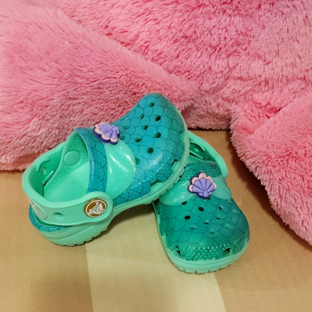 Little mermaid crocs